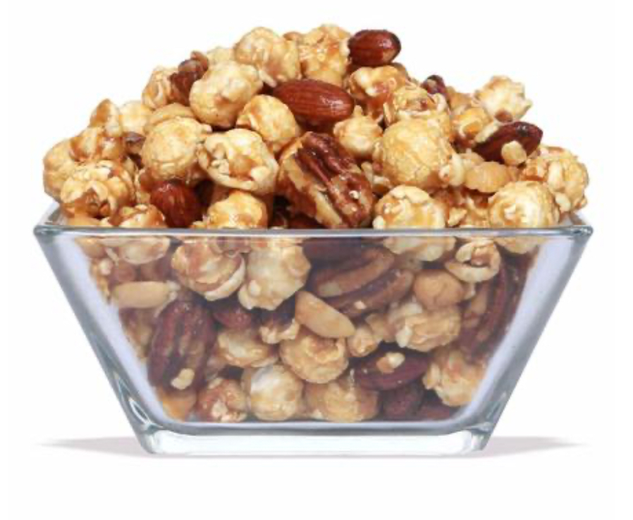 Printable Caramel Nut Popcorn Crunch Recipe